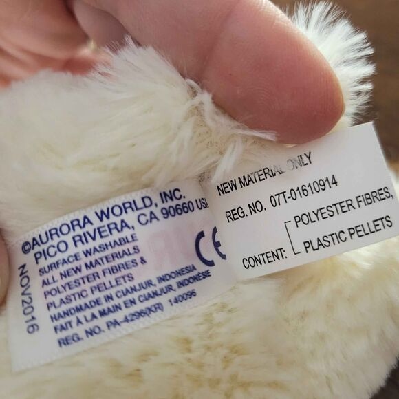 2016 Aurora Baby Goat Kid Stuffy Stuffed Animal - Picture 4 of 5